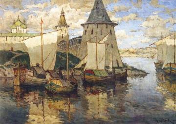 Pskov Artwork by Konstantin Gorbatov