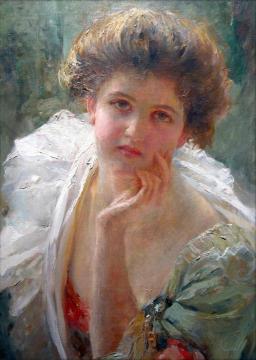 Portrait of a Girl Artwork by Robert Auer