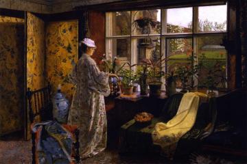Spring Artwork by John Atkinson Grimshaw