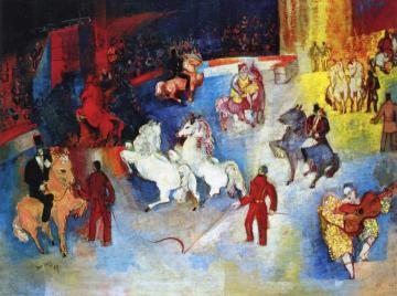 The Circus Artwork by Jean Dufy