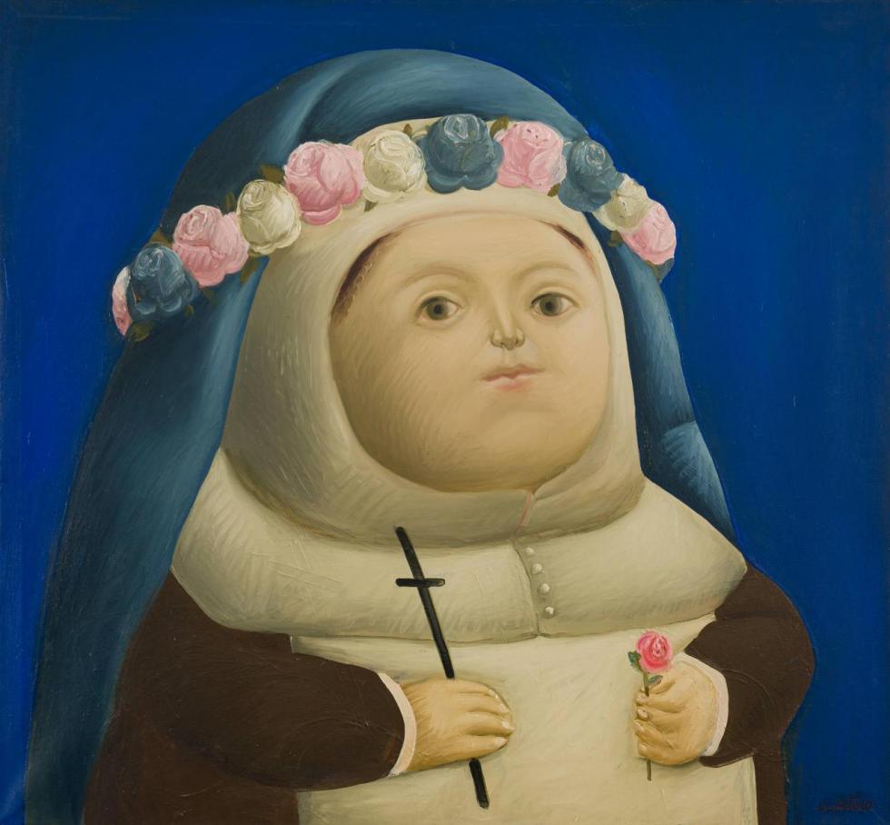 Santa Rosa De Lima Artwork by Fernando Botero