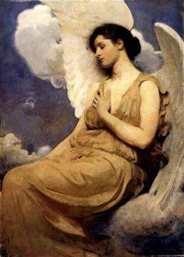 Winged Figure Artwork by Abbott Handerson Thayer
