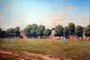 The Huts Artwork by Johan Krouthén