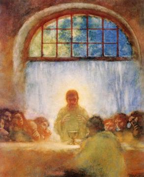 The Last Supper Artwork by Gaston La Touche