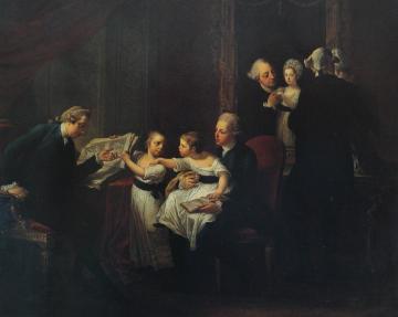 The Townshend Family Artwork by Angelica Kauffmann