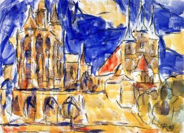 Dom und Severi, Erfurt Artwork by Christian Rohlfs