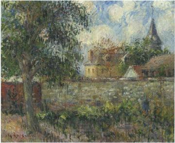 Farm in Normandy Artwork by Gustave Loiseau