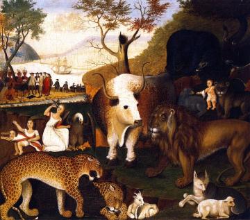 Peaceable Kingdom Artwork by Edward Hicks