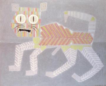 L'arrière chat Artwork by Victor Brauner