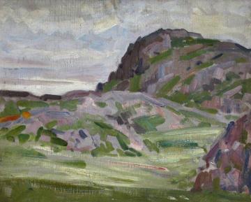 Mountain Landscape Artwork by Francis Campbell Boileau Cadell