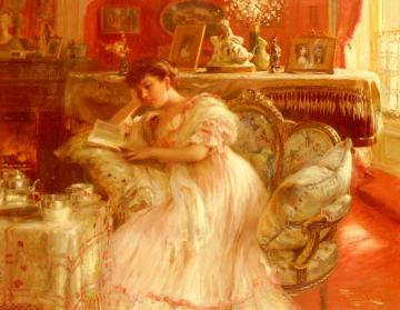 Quiet Afternoon Artwork by Fernand Toussaint