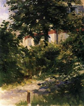 A Path in the Garden at Rueil Artwork by Edouard Manet