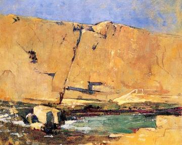 Quarry Wall Artwork by Emil Carlsen