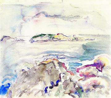 Grand Island, Maine Artwork by John Marin