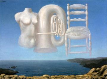 Le Temps Menaçant Artwork by Rene Magritte