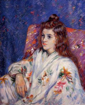 Portrait of Madeleine Artwork by Armand Guillaumin