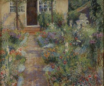 Mrs Crump's Garden Artwork by James Bolivar Manson