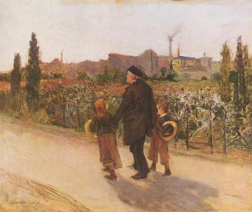 All Souls' Day Artwork by Jules Bastien-Lepage