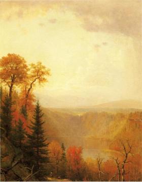 Kauterskill Clove Artwork by Thomas Worthington Whittredge