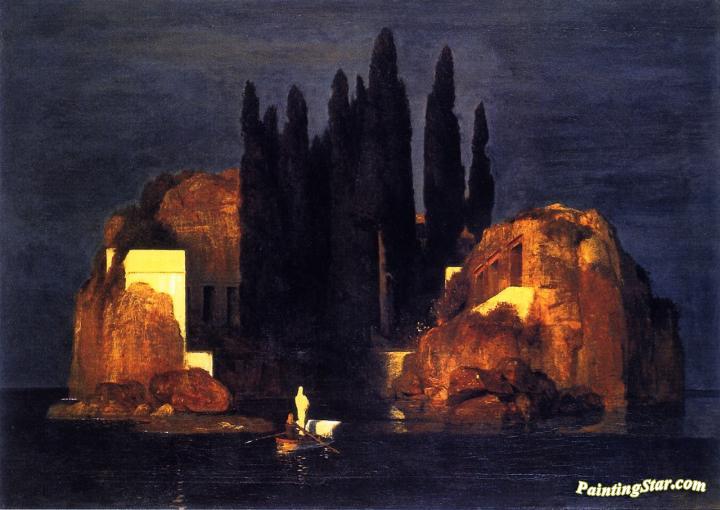 The Isle Of The Dead Artwork by Arnold Böcklin
