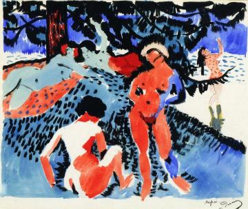 Rest Artwork by Andre Derain