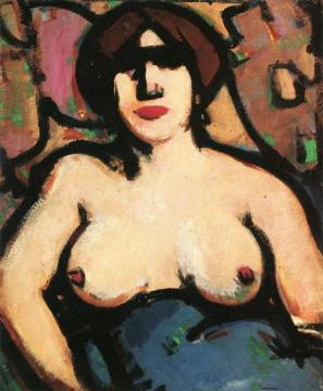 Nude Study Artwork by John Duncan Fergusson