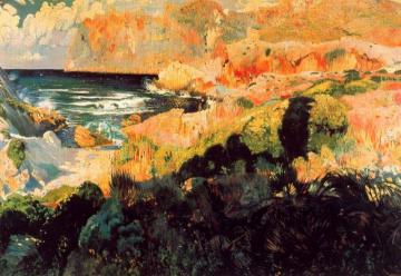 Cala De Sant Vicenç. Mallorca Artwork by Joaquin Mir Trinxet