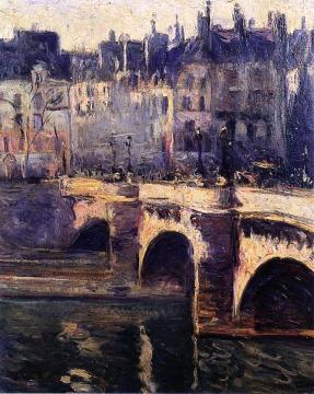 The Pont Neuf, Paris Artwork by Emile-othon Friesz
