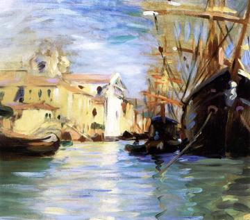 On The Gidecca, Venice, Italy Artwork by Wilfred Gabriel De Glehn
