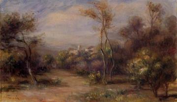 Landscape near Cagnes Artwork by Pierre Auguste Renoir