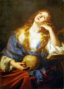 Penitent Mary Magdalene Artwork by Nicolas Regnier