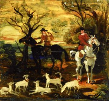 The Hunt Artwork by Andre Derain