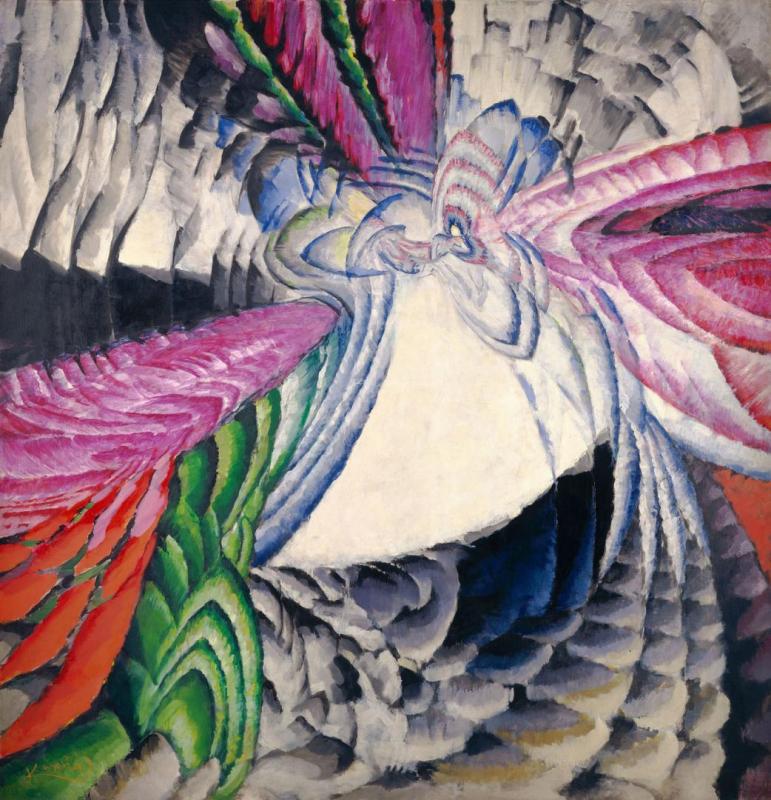 Dynamic Of A Ballet Artwork by Frantisek Kupka