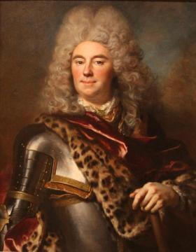 Portrait of Field Marshall Erik Sparre Artwork by Nicolas de Largillierre