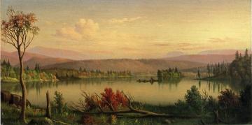 Blue Mountain Lake Artwork by Levi Wells Prentice