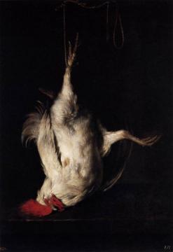 Dead Cock Artwork by Gabriel Metsu