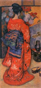 The Japanese Girl Artwork by Jozef Pankiewicz