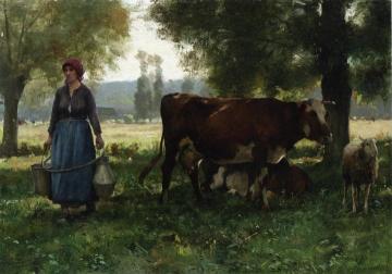 Cowherd Artwork by Julien Dupre