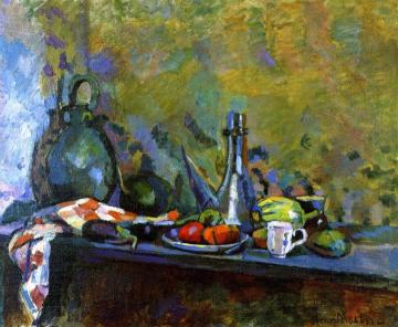 Still Life With A Purro (i) Artwork by Henri Matisse