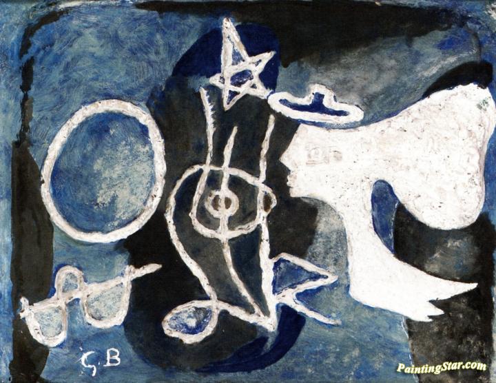 The Profile Artwork by Georges Braque