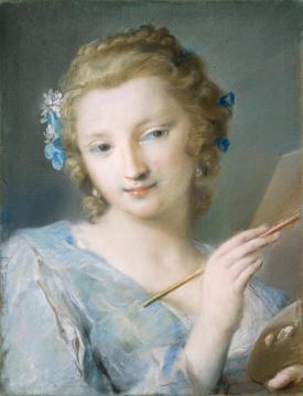 Allegory Of Painting Artwork by Rosalba Carriera