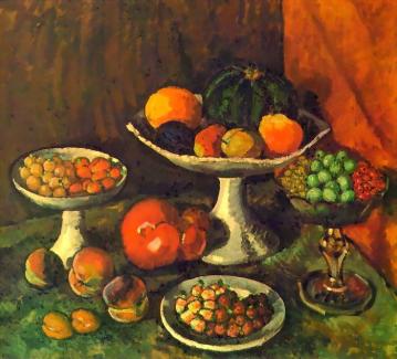 Fruit and Berries Artwork by Ilya Mashkov