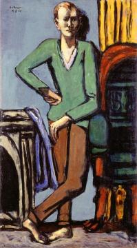 Portrait Of Walter Barker Artwork by Max Beckmann