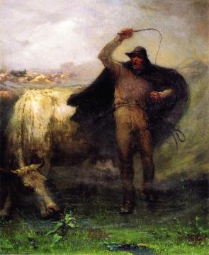 The Drover Artwork by Elliott Daingerfield