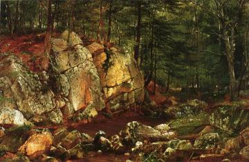 Brook Study at Warwick Artwork by David Johnson