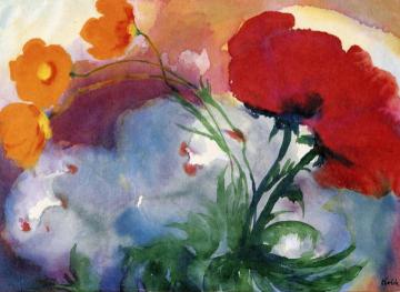 Poppies Artwork by Emil Nolde