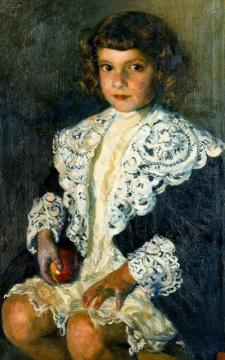 Retrato de Josefina Mongrell Artwork by Jose Mongrell Torrent