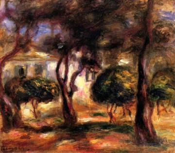 The Garden at Les Collettes Artwork by Pierre Auguste Renoir