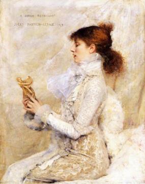 The Sarah Bernhardt Portrait Artwork by Jules Bastien-Lepage
