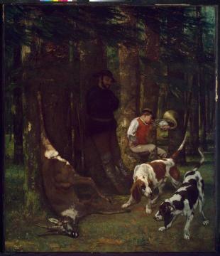 The Quarry Artwork by Gustave Courbet